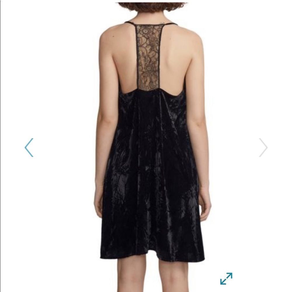 NWT French Connection Lorraine Velvet Dress - Picture 2 of 3